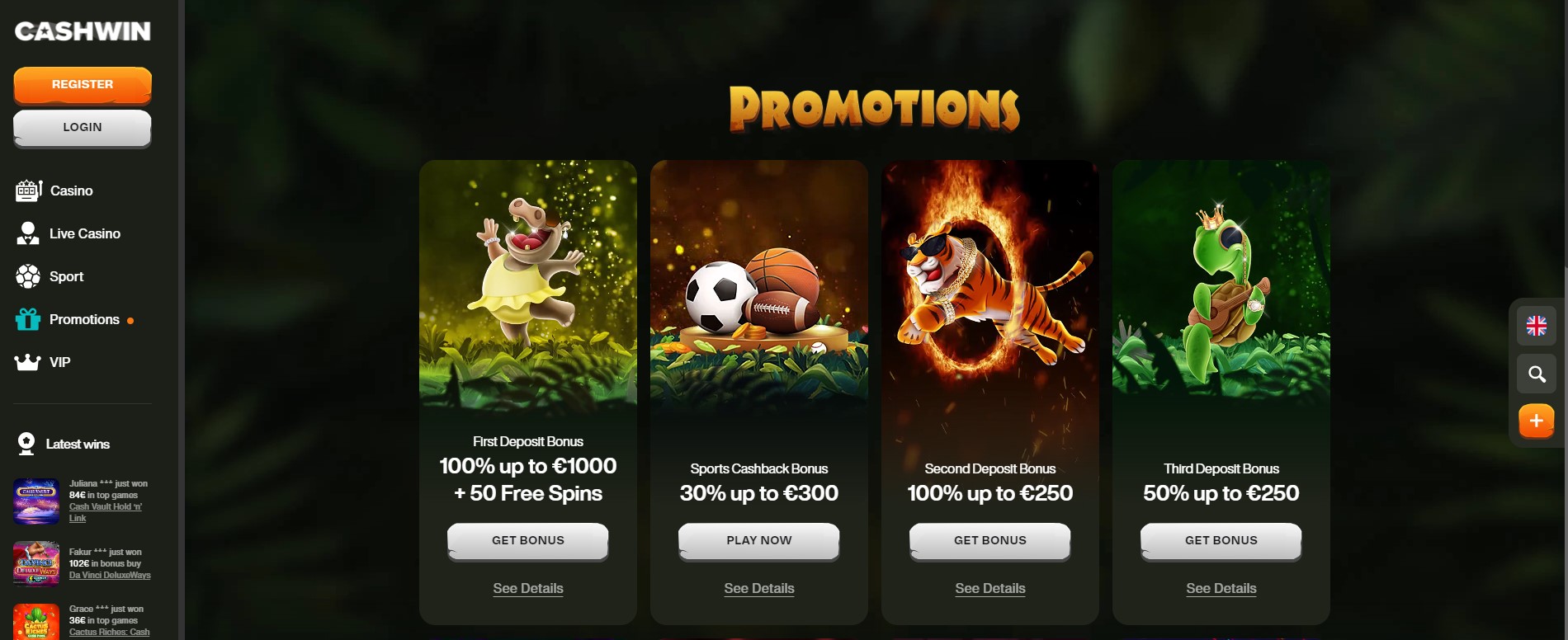 Cashwin Promotions