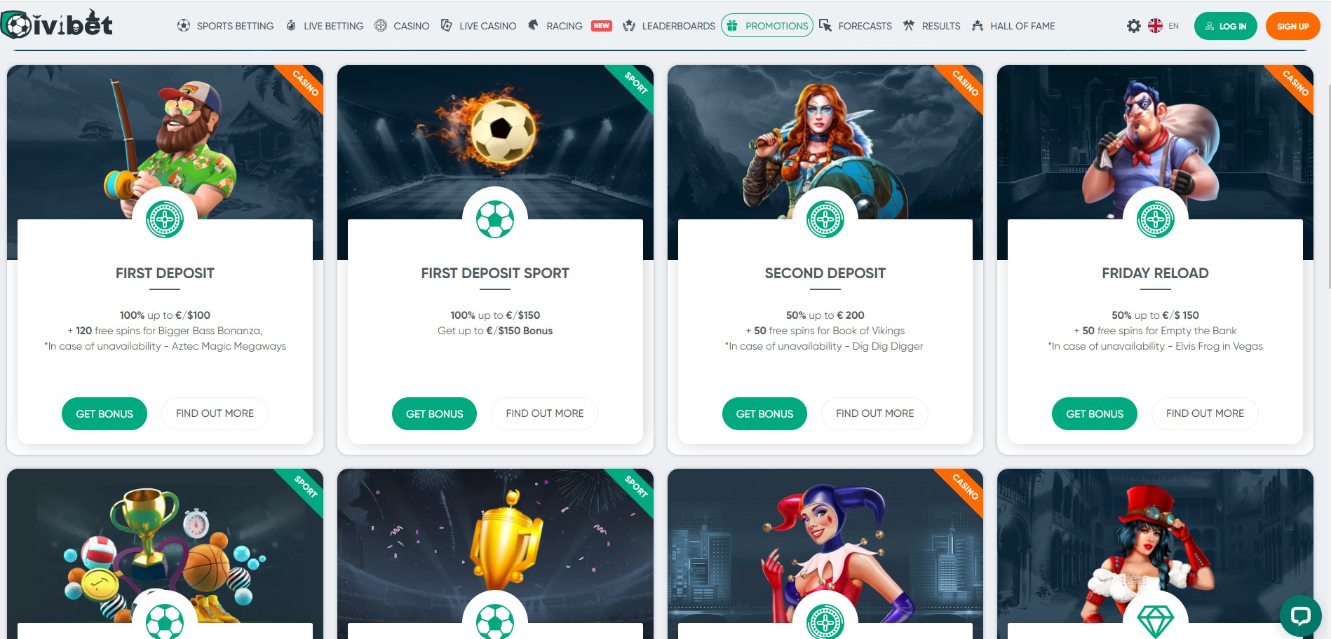 Ivibet Welcome Bonus