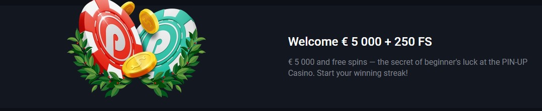 Pin Up Casino Welcome Bonus