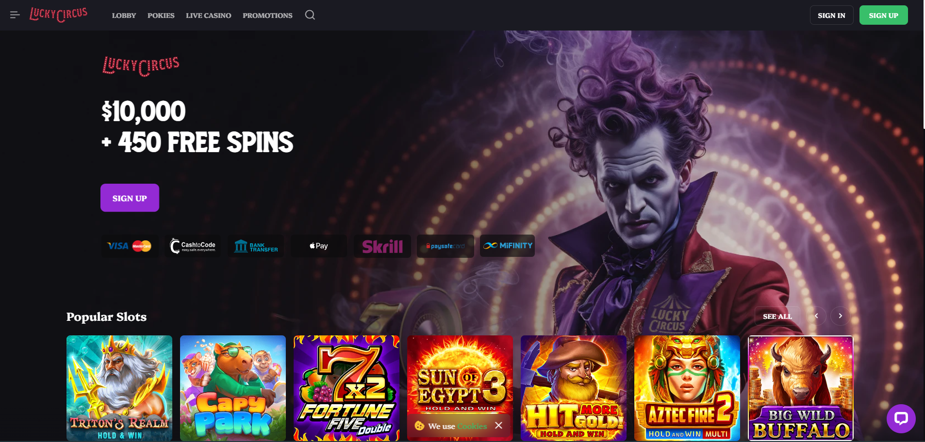 LuckyCircus Casino