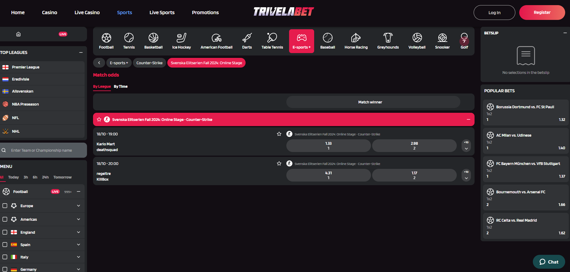 Trivelabet Esports