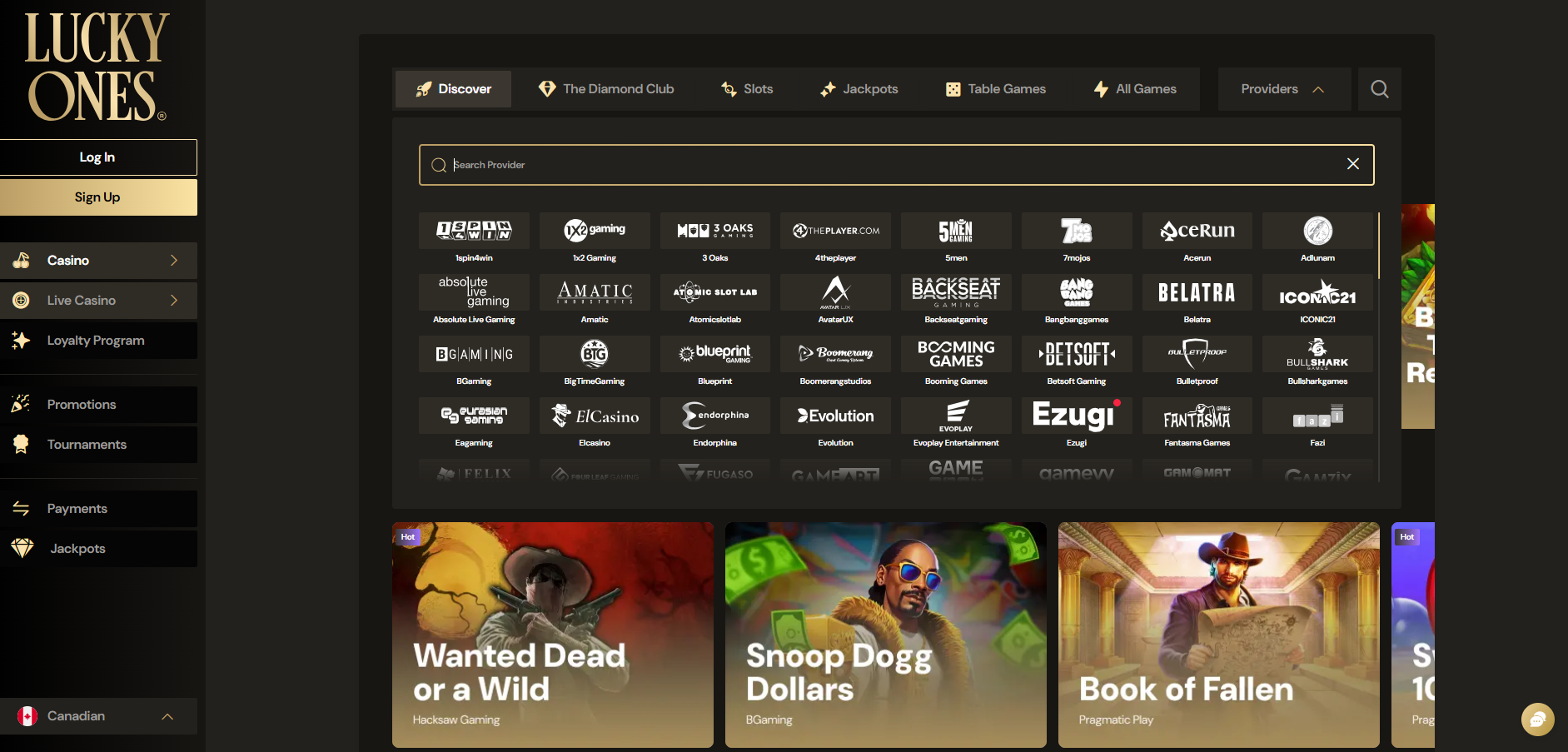 LuckyOnes Casino