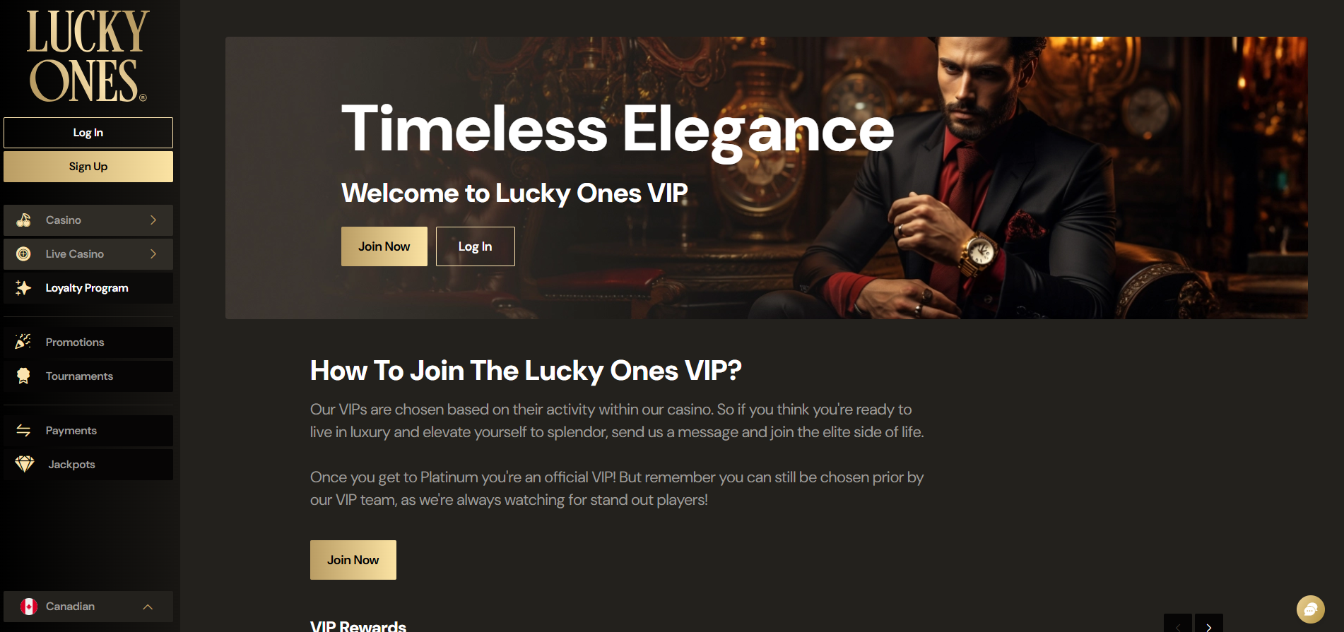 LuckyOnes Loyalty Program