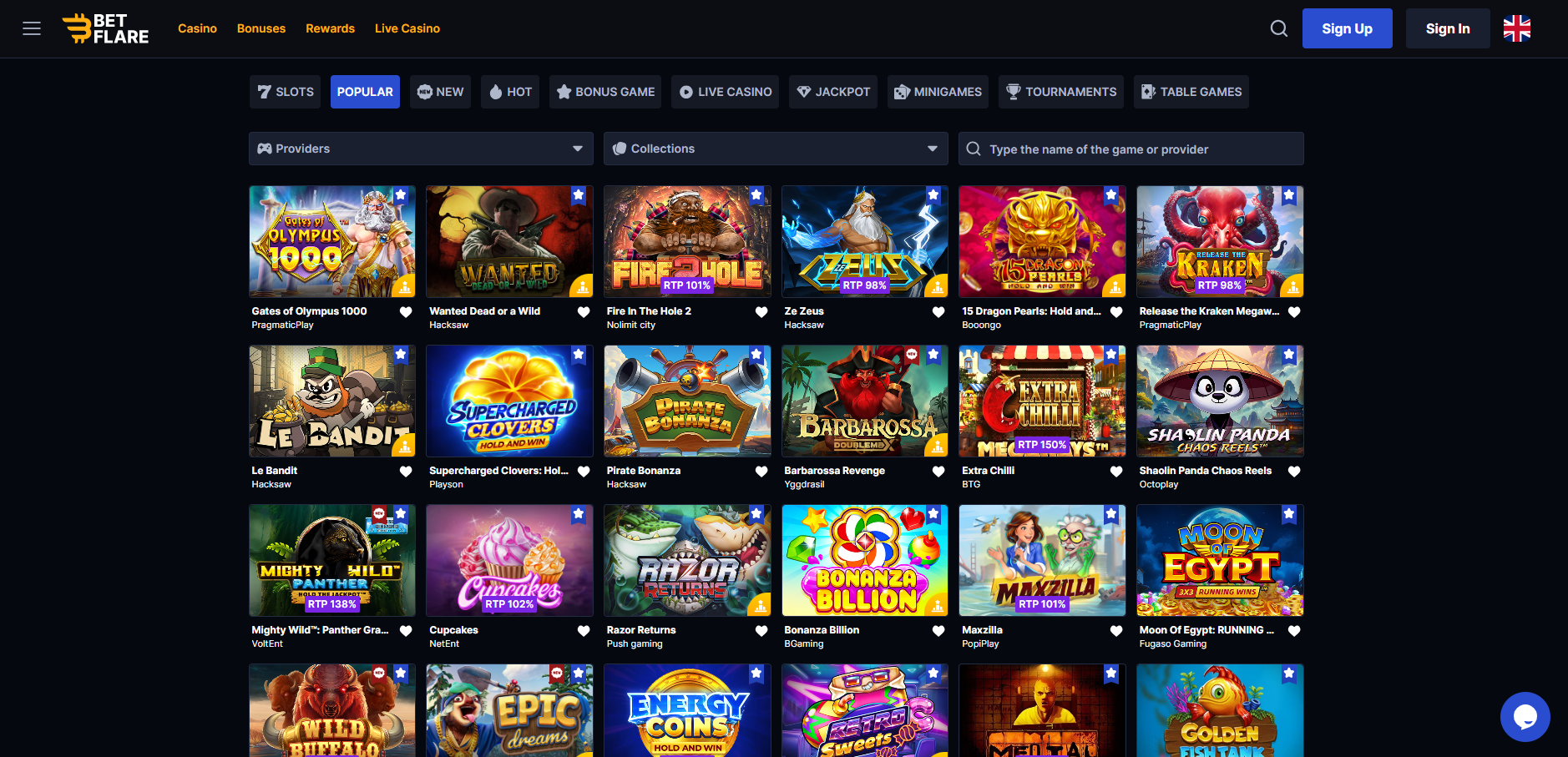 Betflare Casino