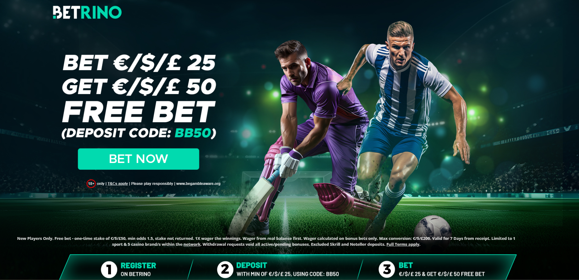 Betrino Free Bet Bonus