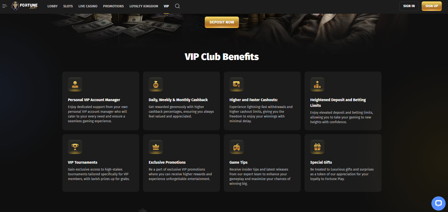 Fortuneplay VIP CLub