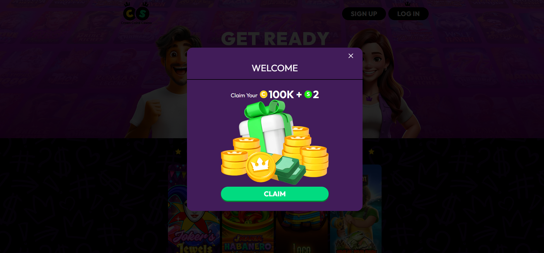 Crown Coin Casino Bonus