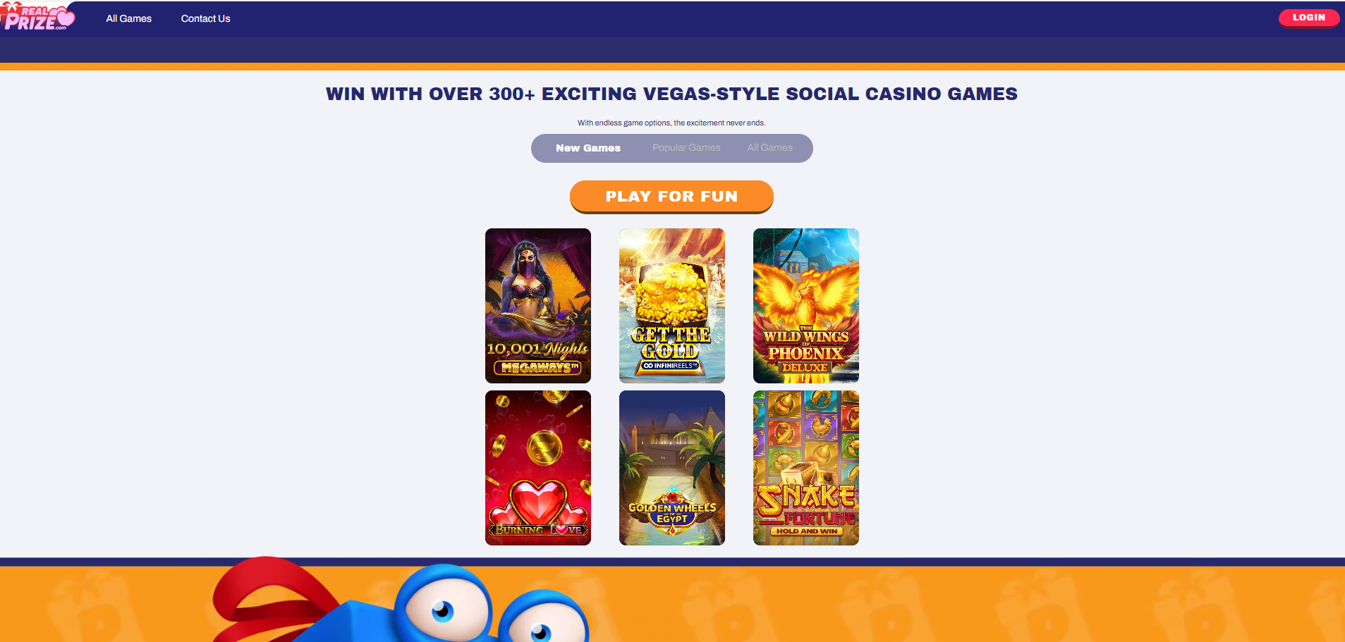 RealPrize Casino Games