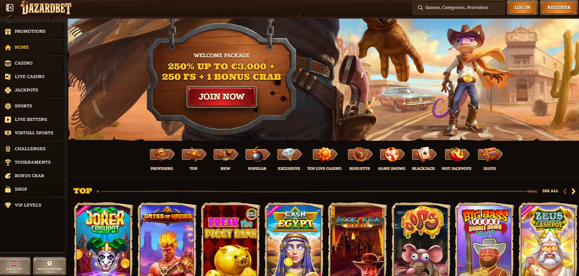 Dazardbet Welcome Bonus