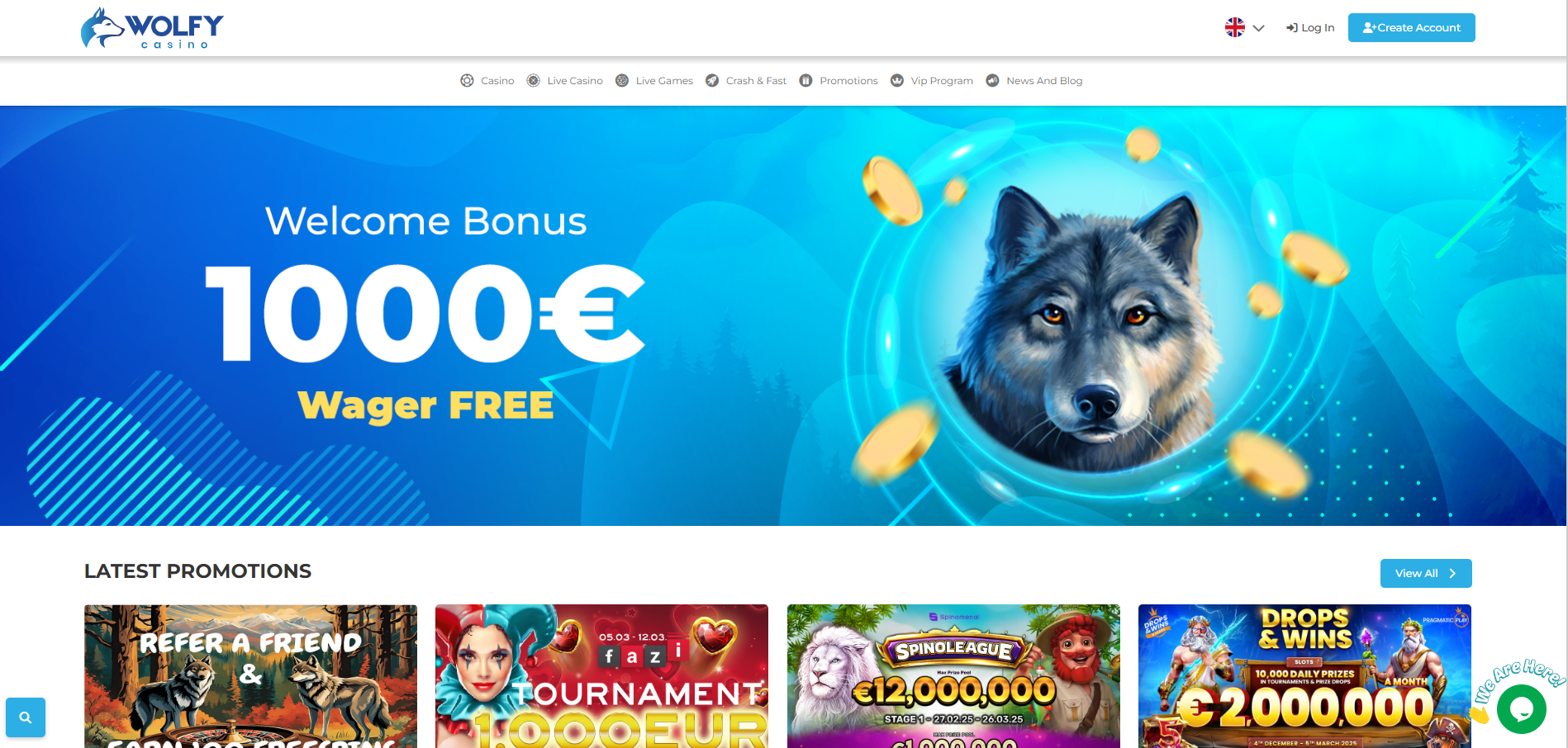 Wolfy Casino Wager Free