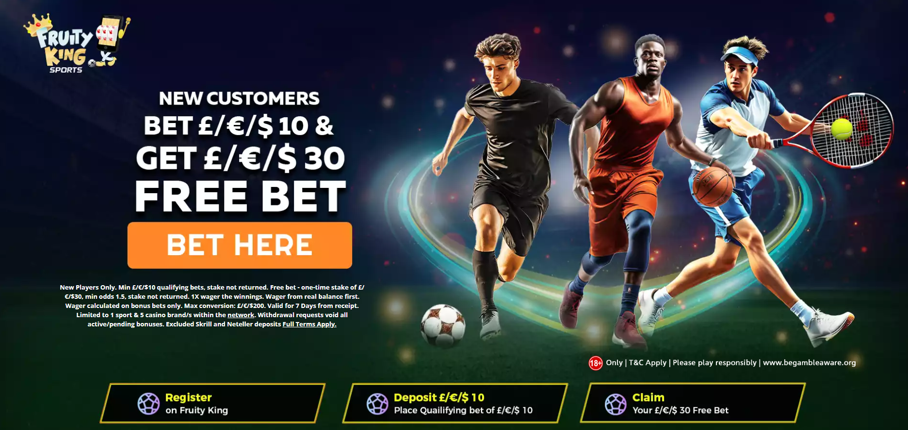 Fruity King Free Bet