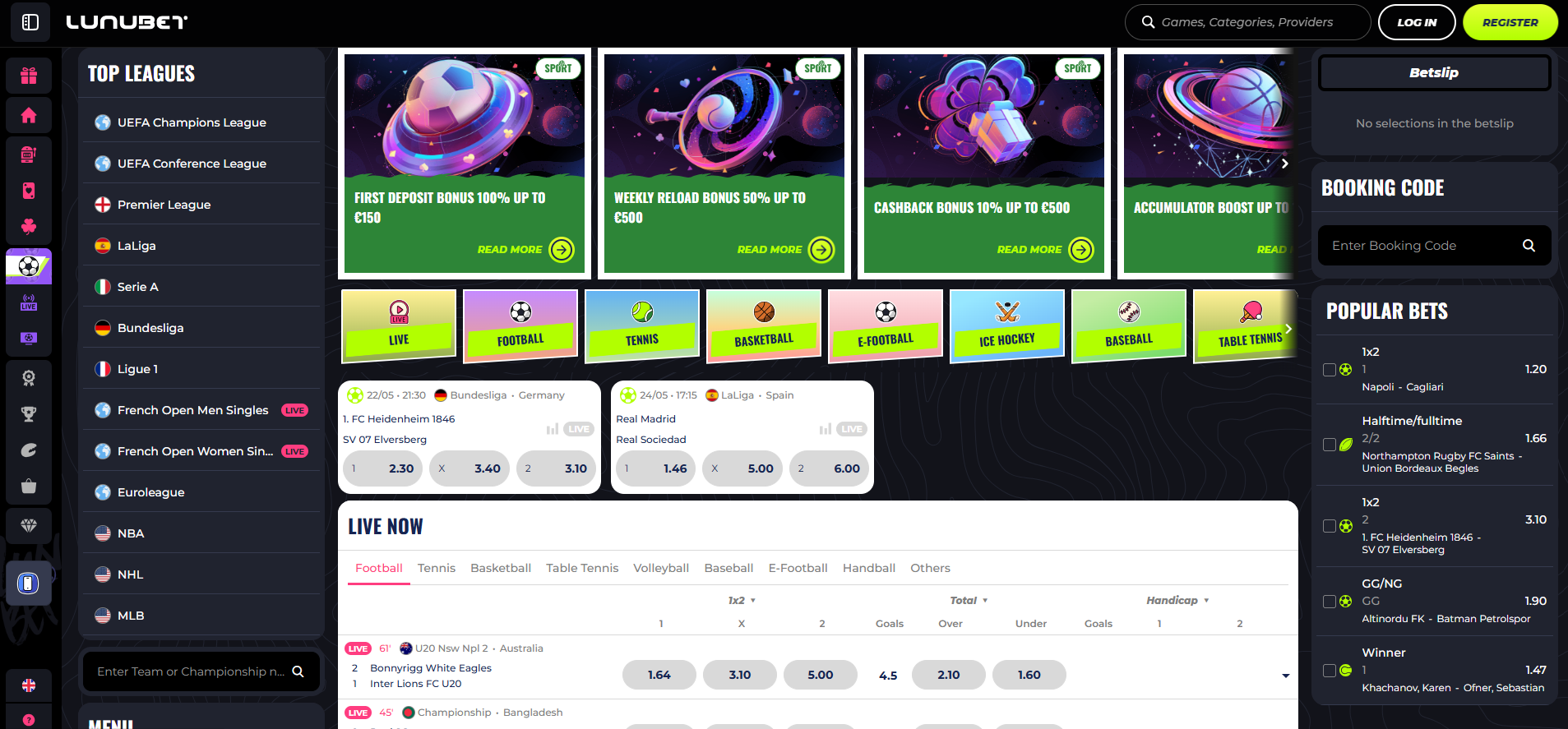 Lunubet Sportsbook