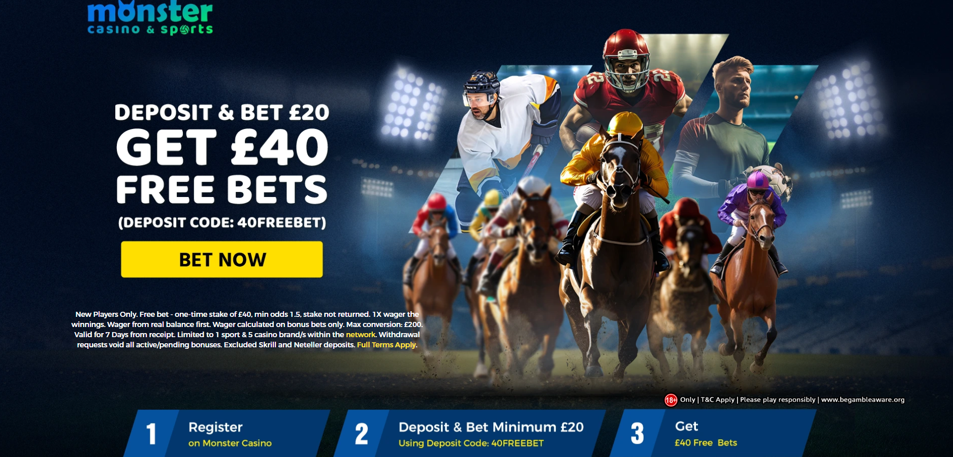 Monster Casino Free Bet