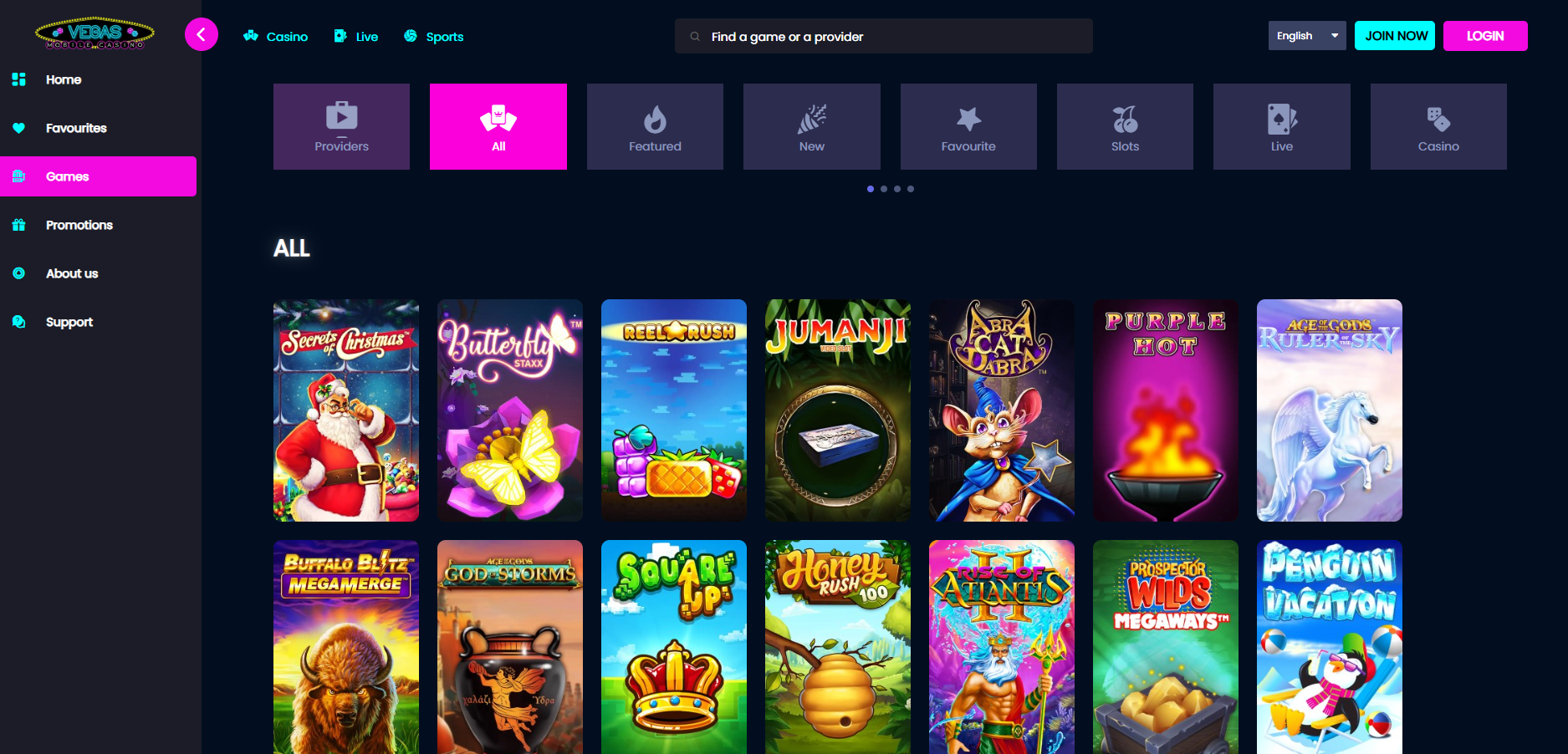 Vegas Mobile Casino Slots