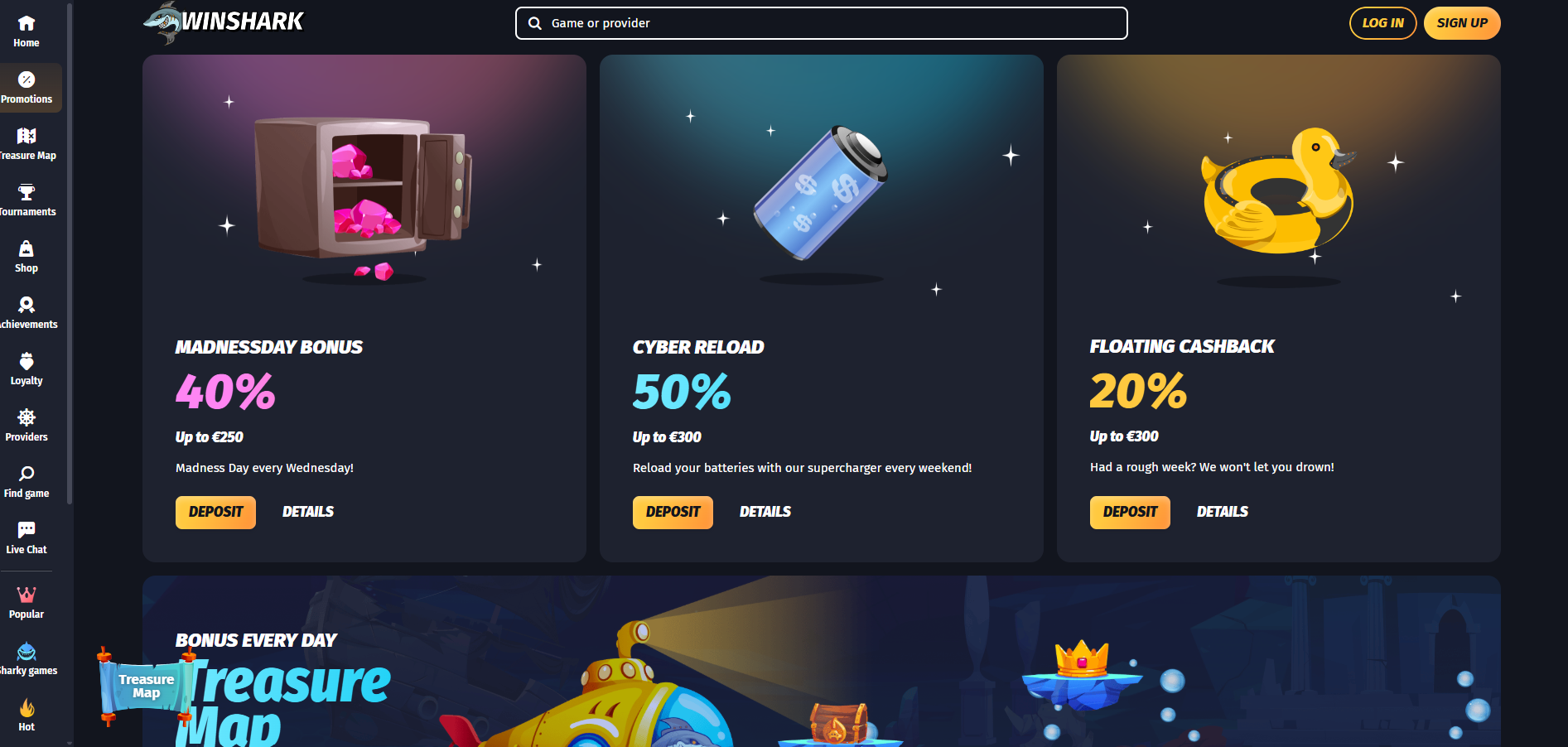Winshark Promotions