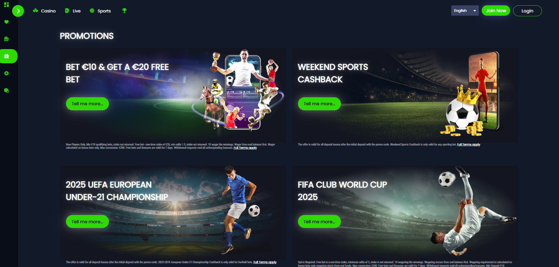 Spinzwin Sportsbook Welcome Bonus