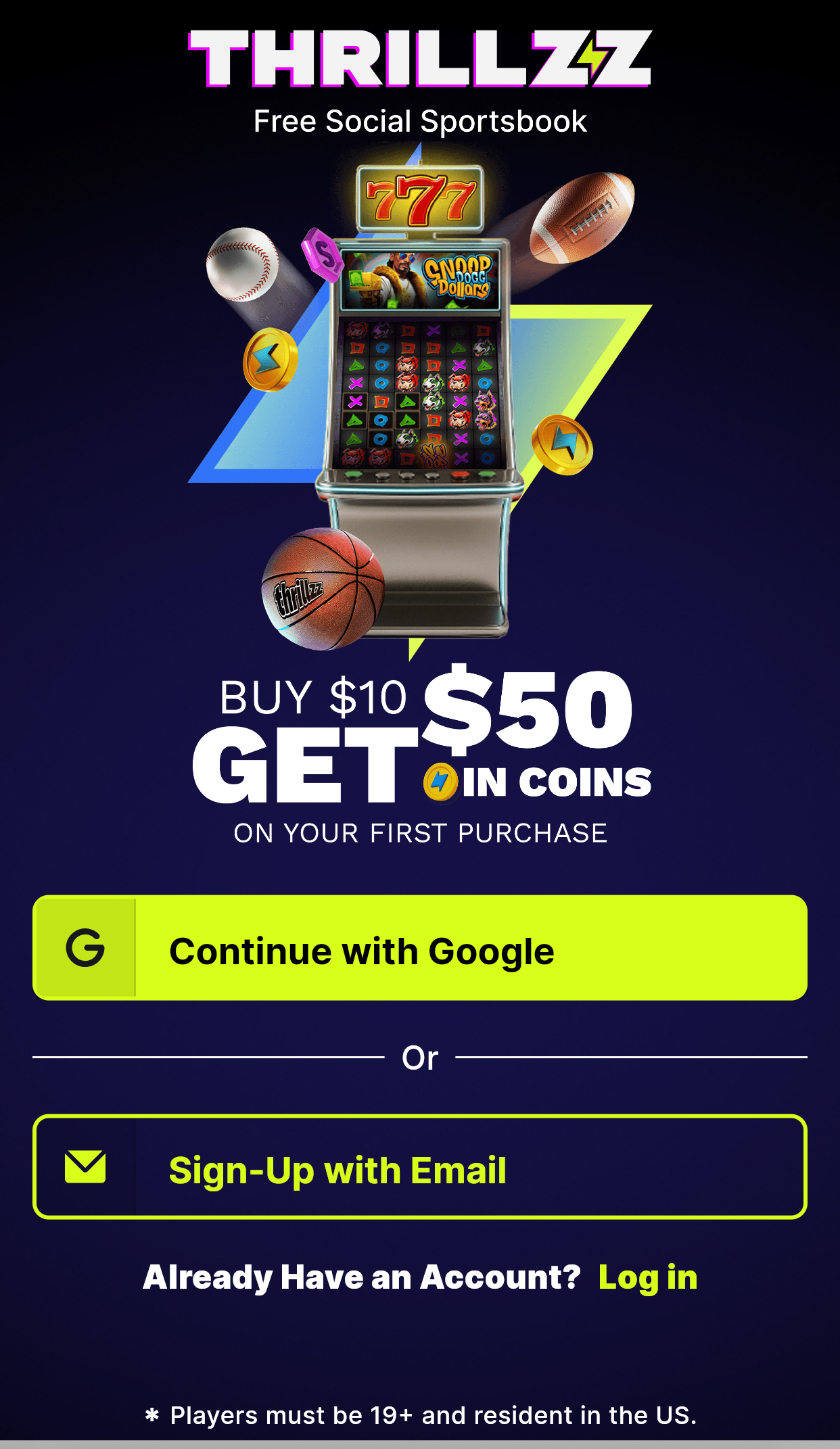 Thrillzz Bonus