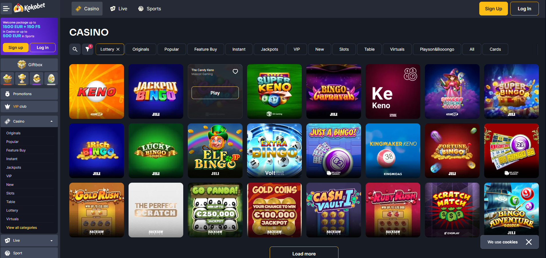 Kokobet Payment Methods