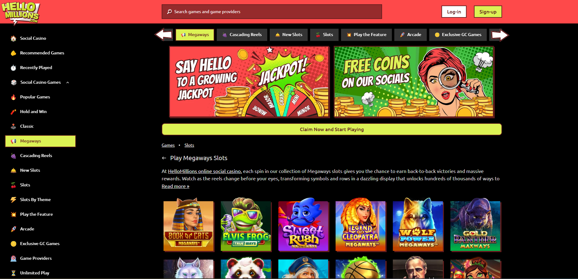 Hello Millions Megaways