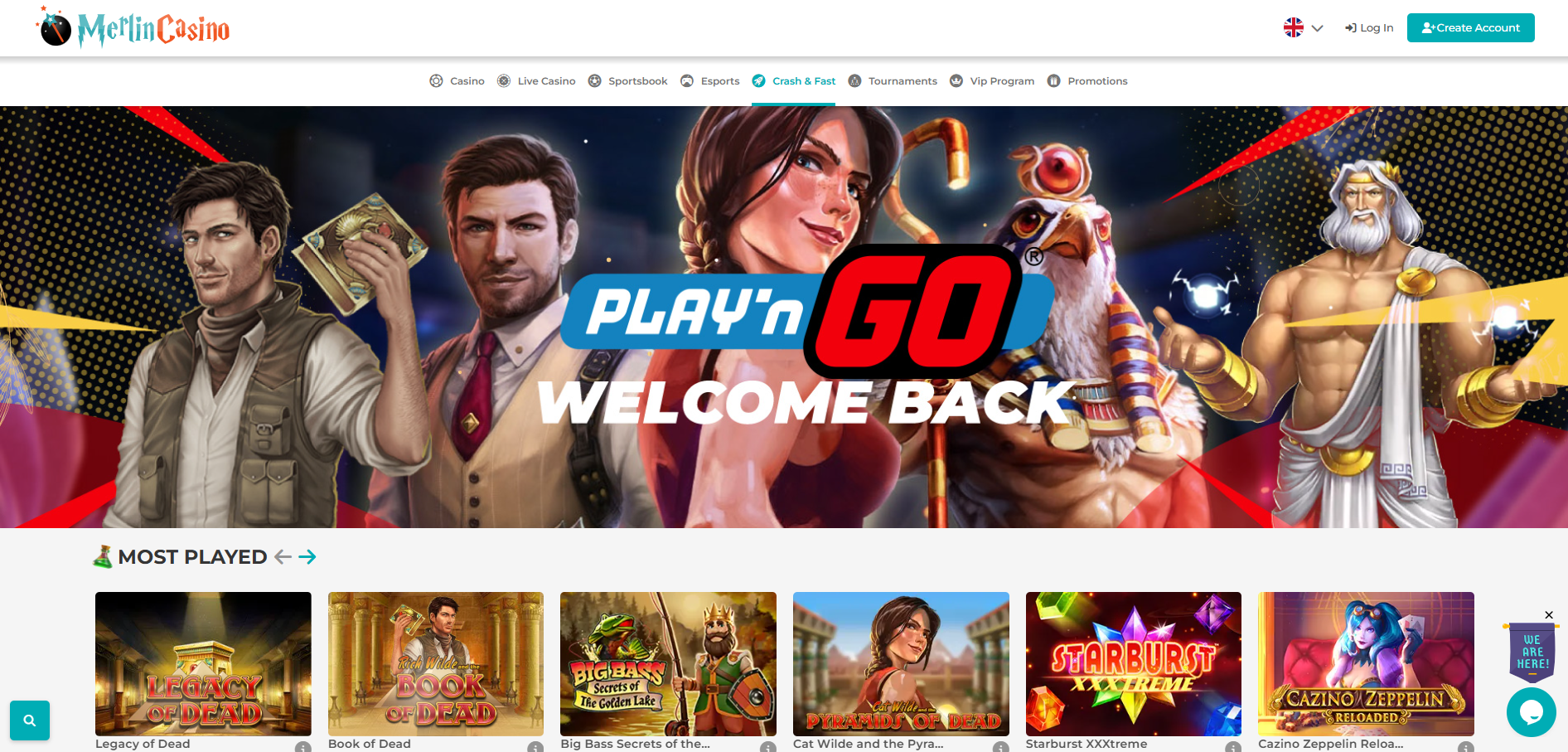 Merlin Casino Slots