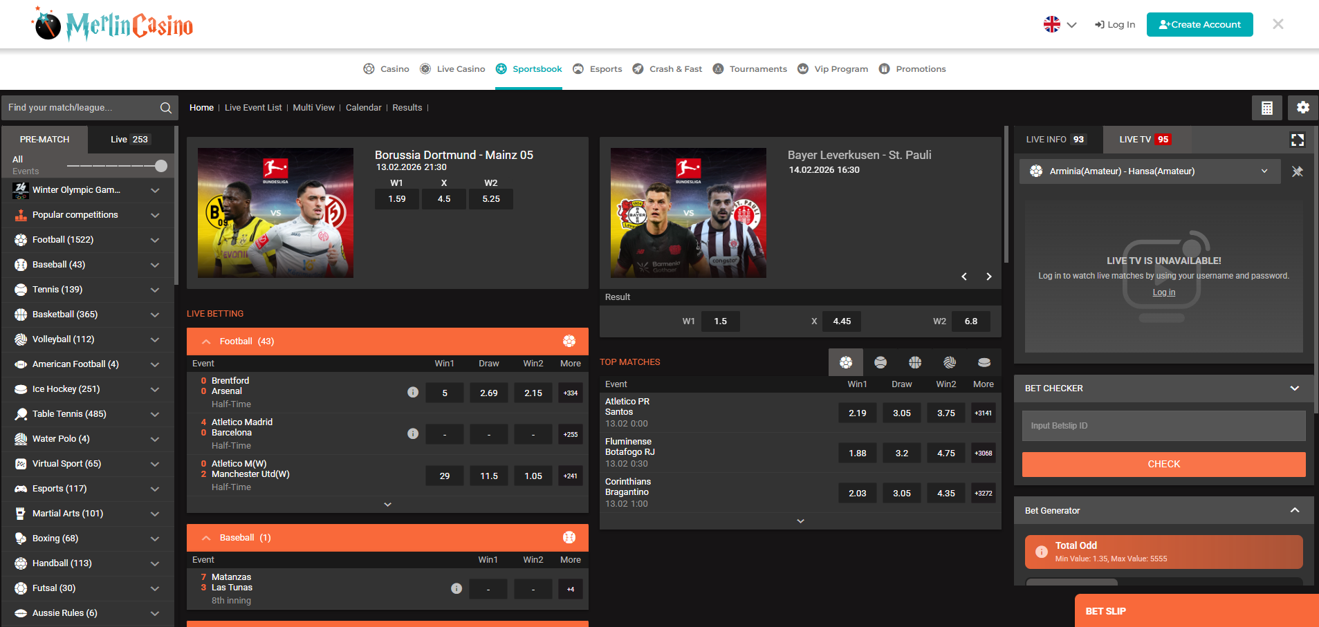 Merlin Sportsbook