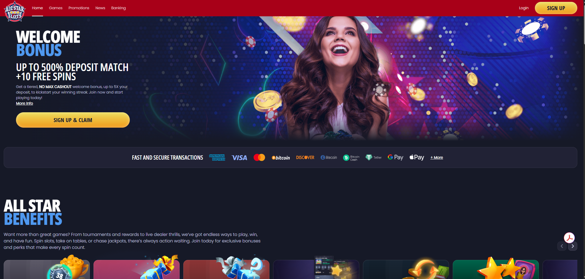 AllStarSlots Casino