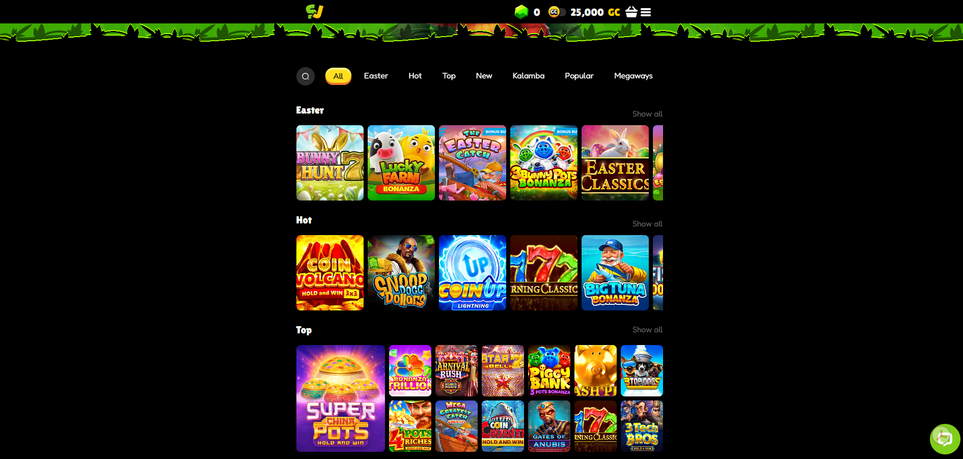 SweepsJungle Slots