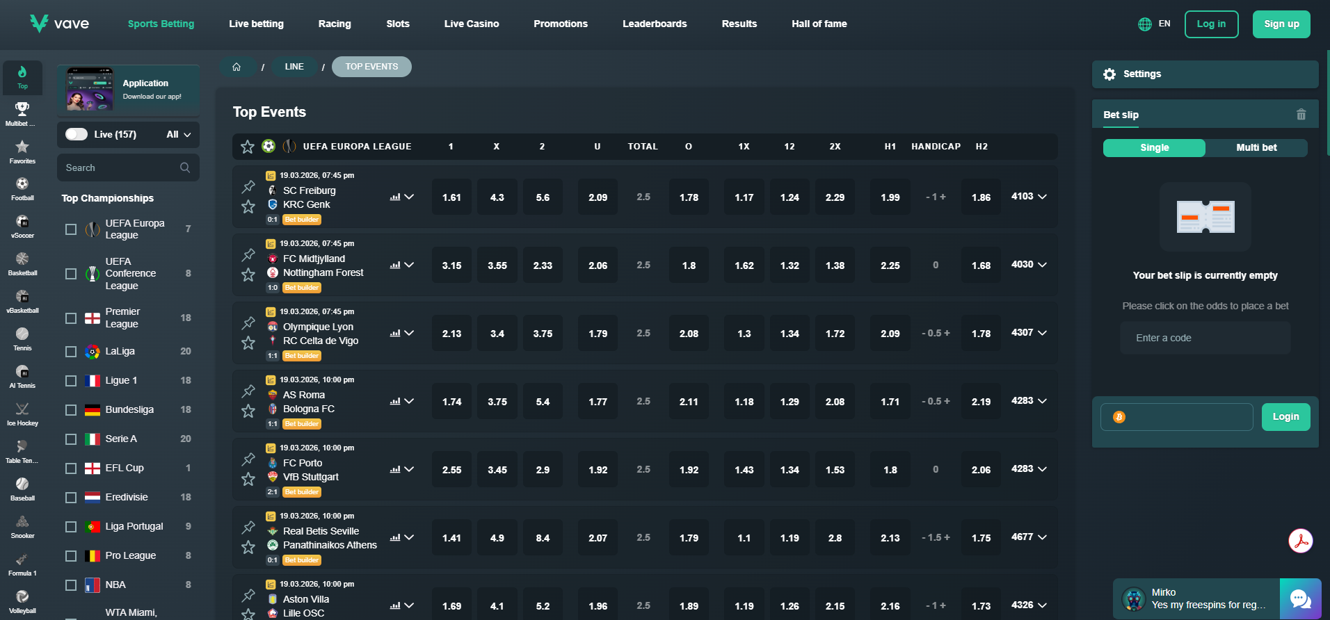 Vave Sportsbook