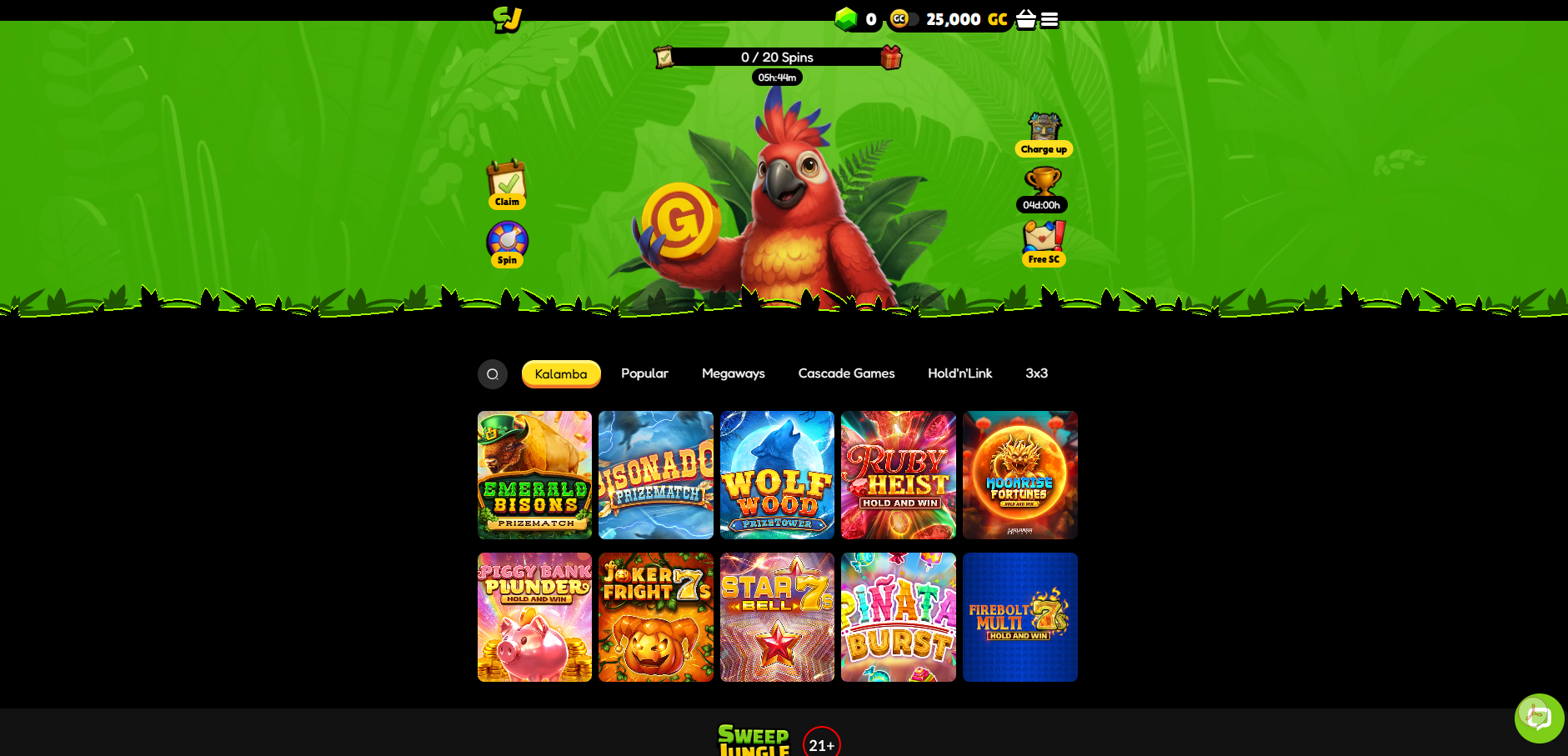 sweepsjungle Kalamba