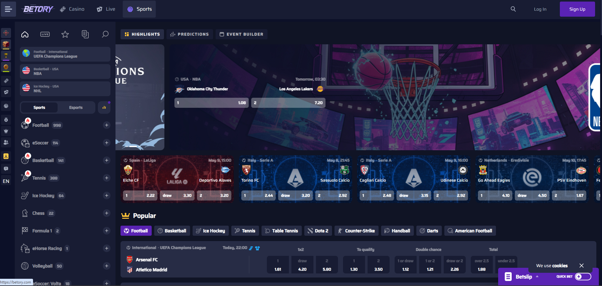 Betory Sportsbook