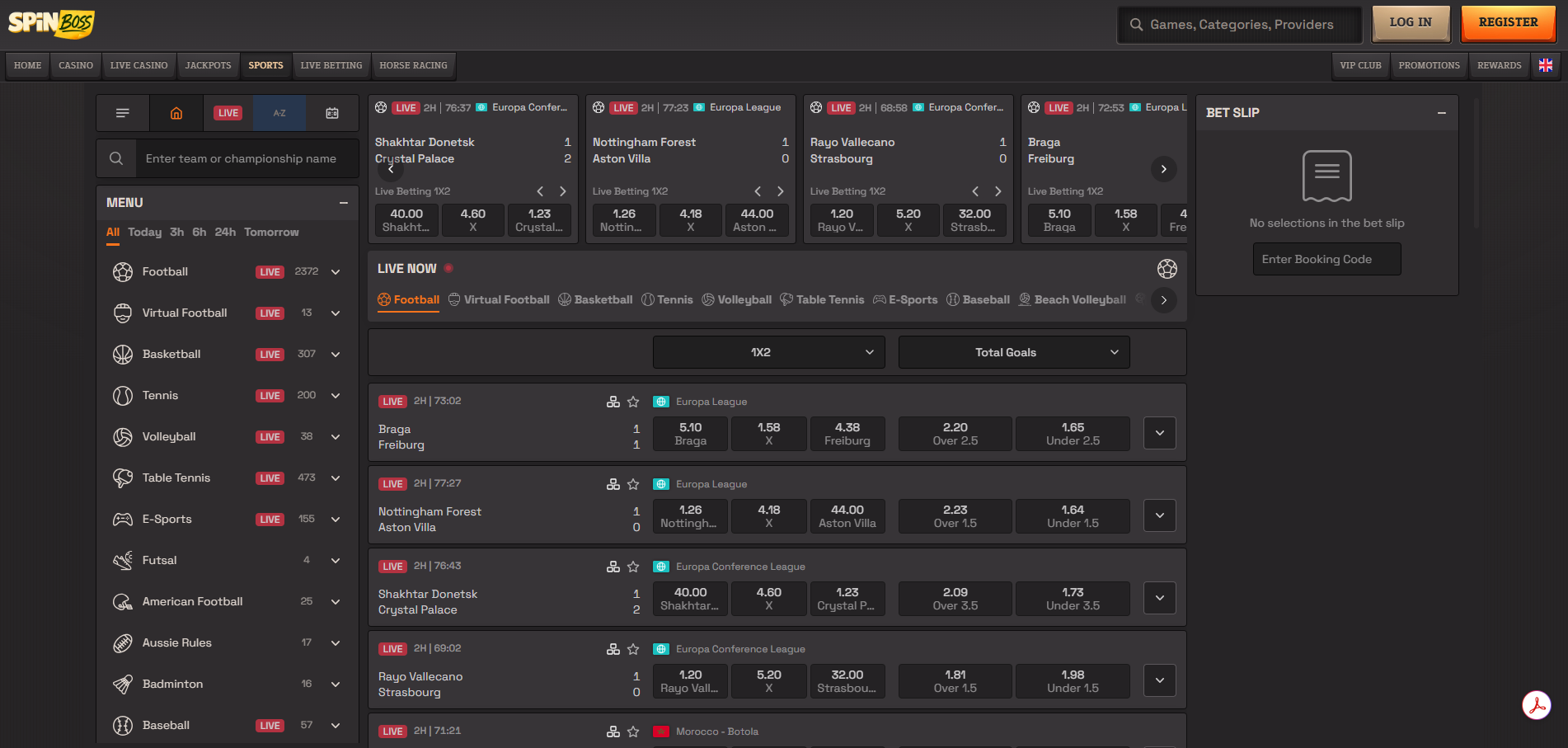 SpinBoss Sportsbook