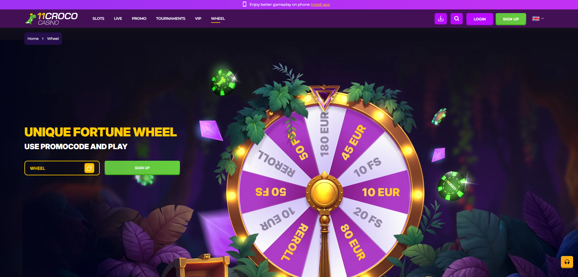 11Croco Wheel