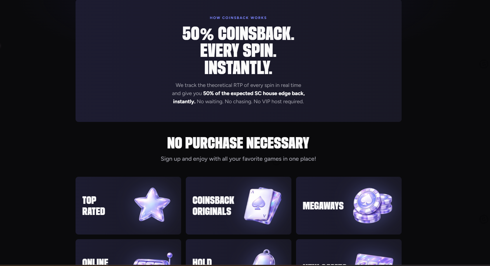 CoinsBack Cashback Bonus