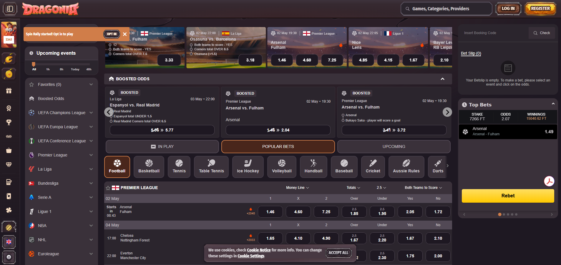 Dragonia Sportsbook