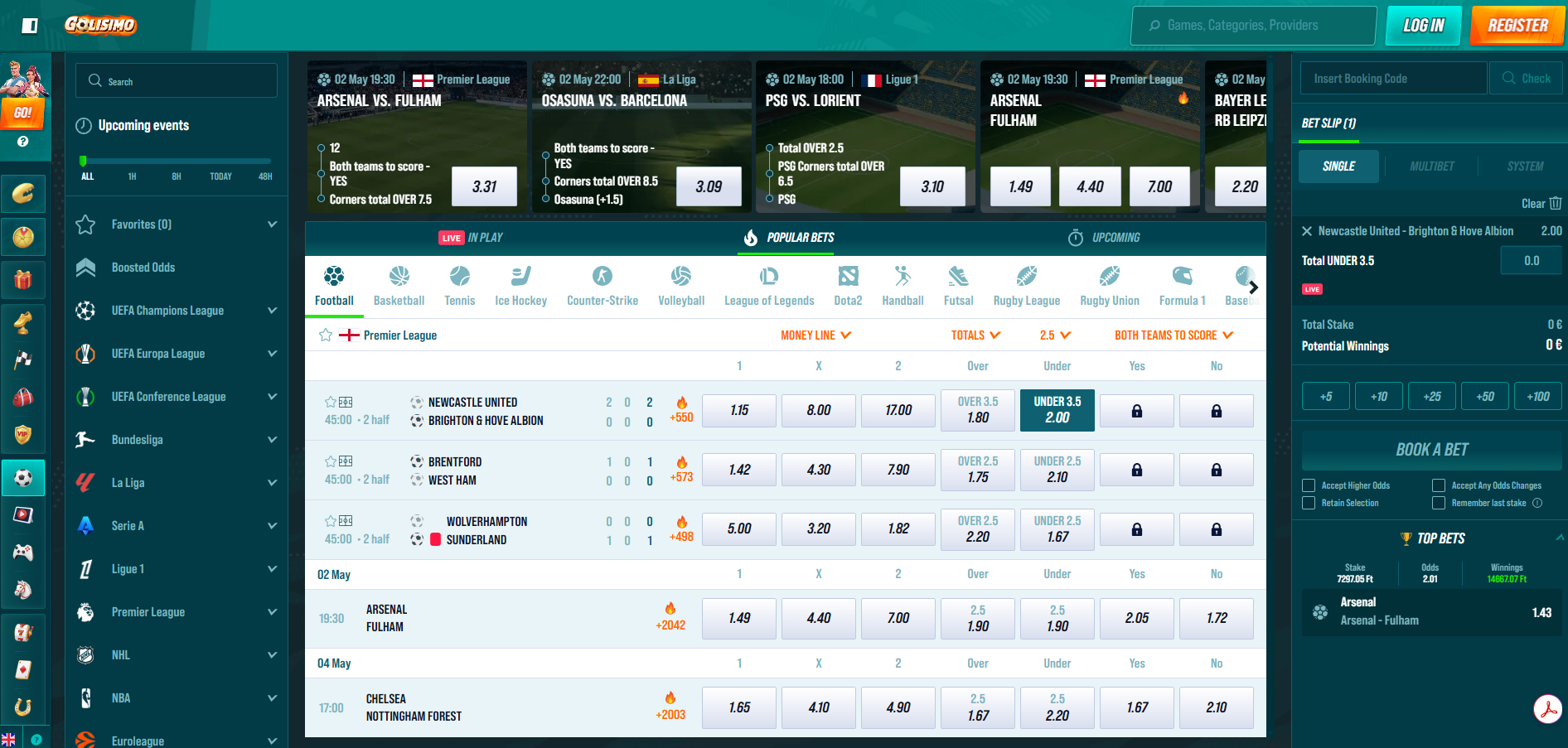 Golisimo Sportsbook