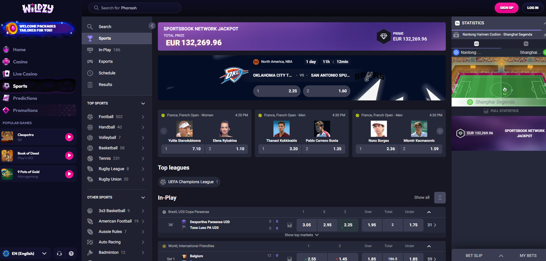 Wildzy Sportsbook