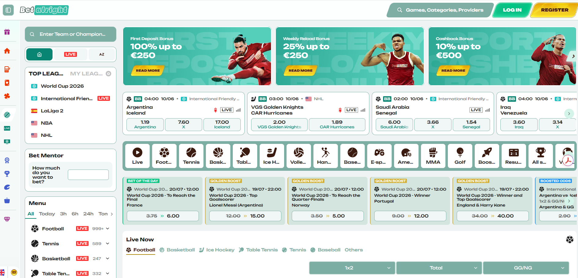 Betalright Sportsbook
