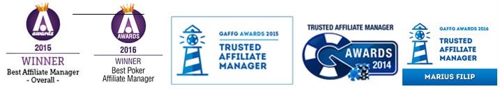 Awards and recognition - Marius Filip