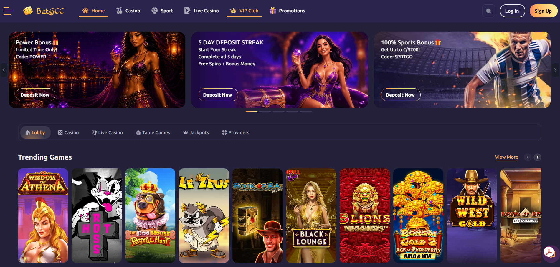 BetGCC Home Page
