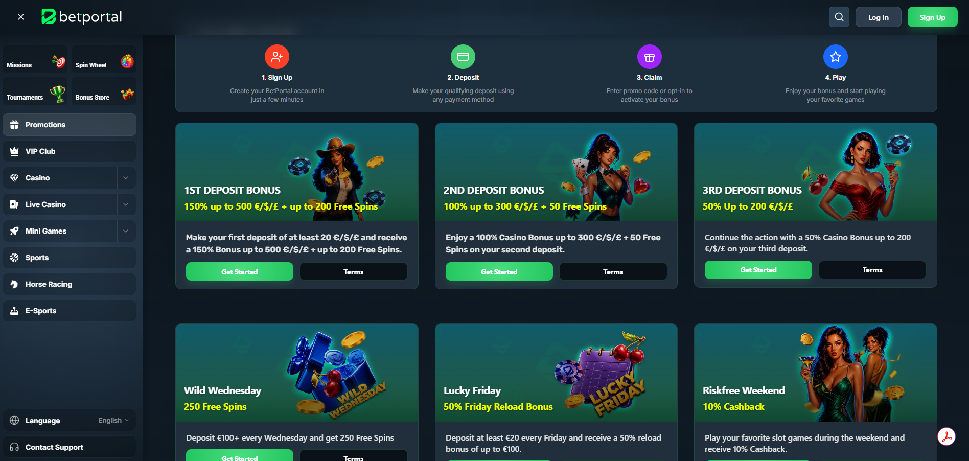 BetPortal Bonus