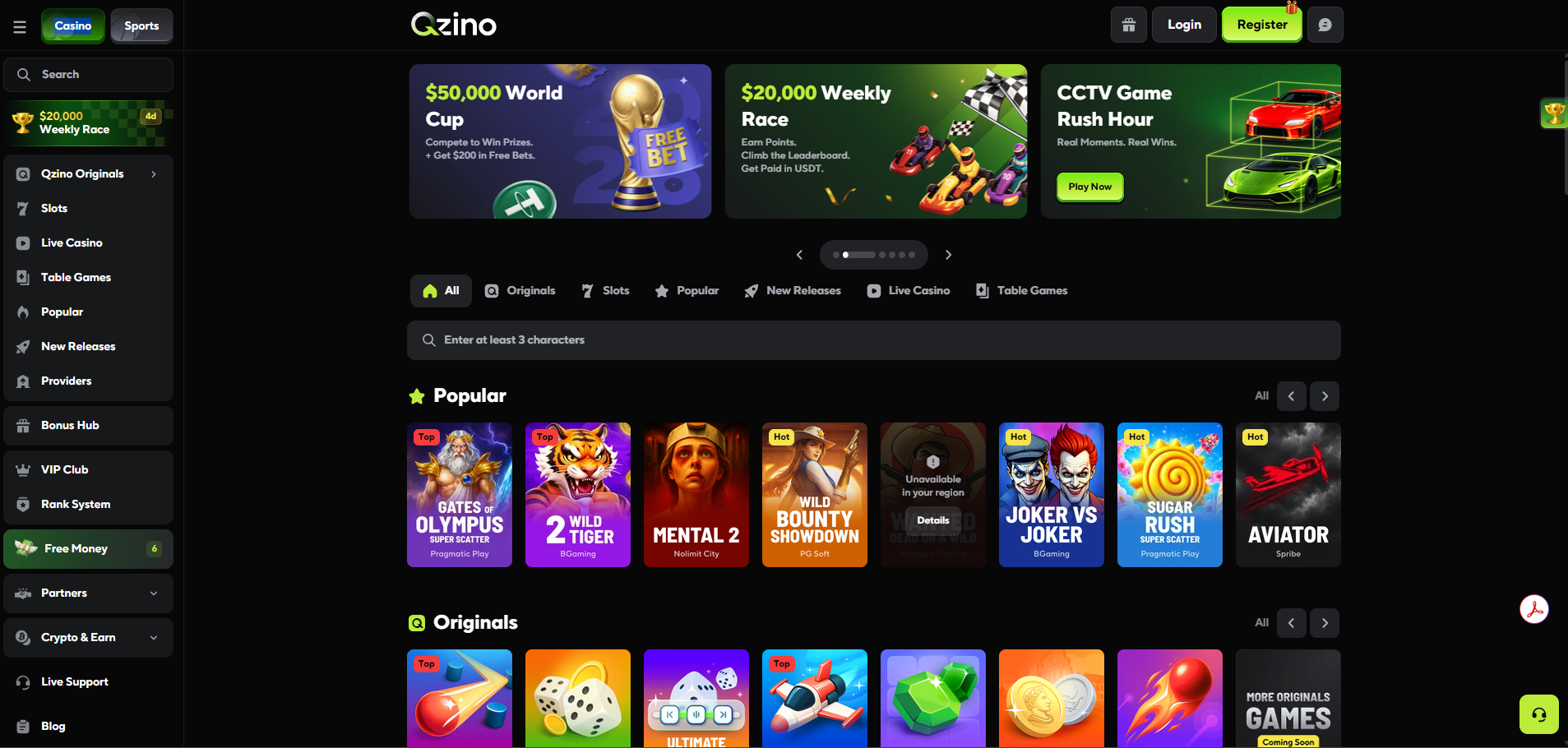 Qzino Casino
