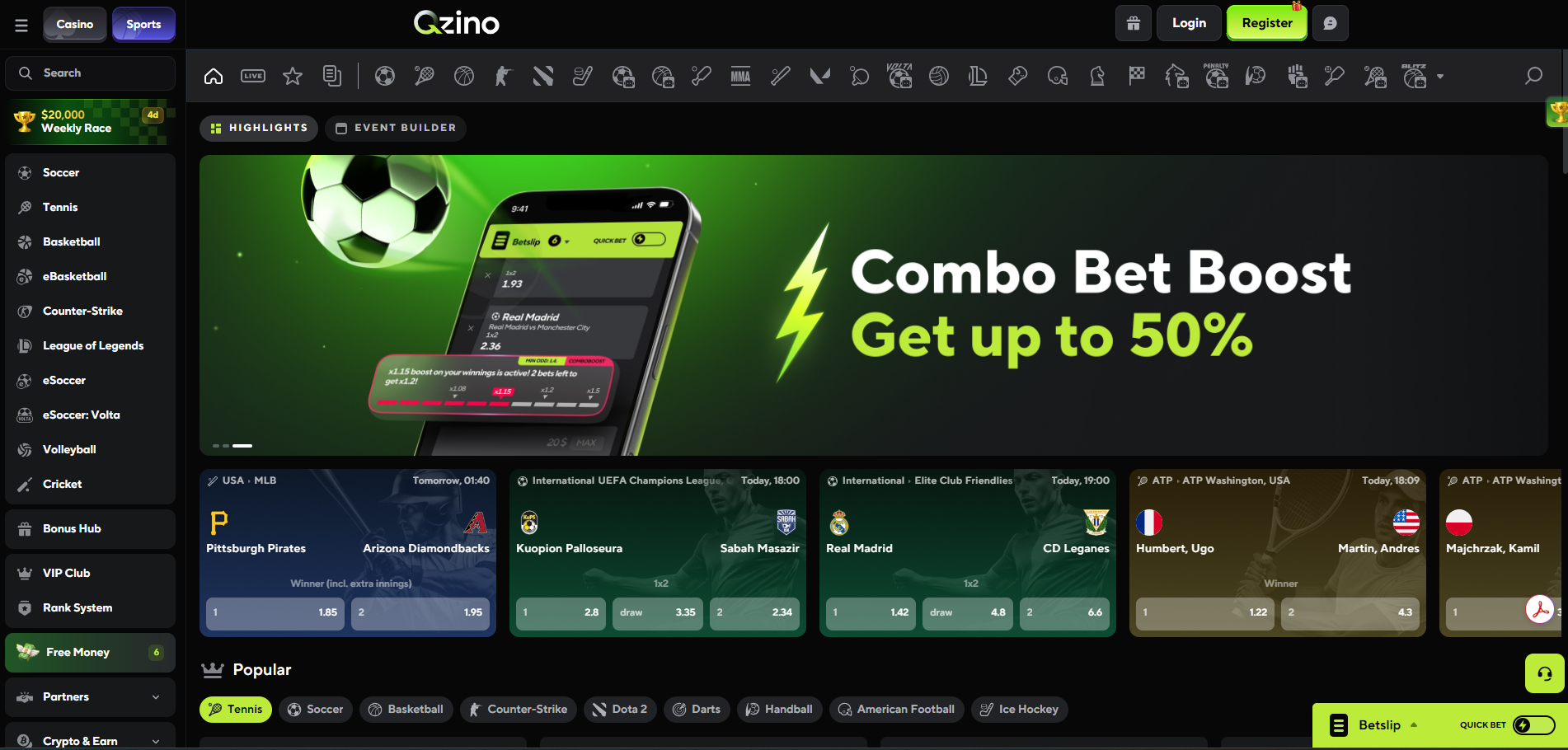 Qzino Sportsbook