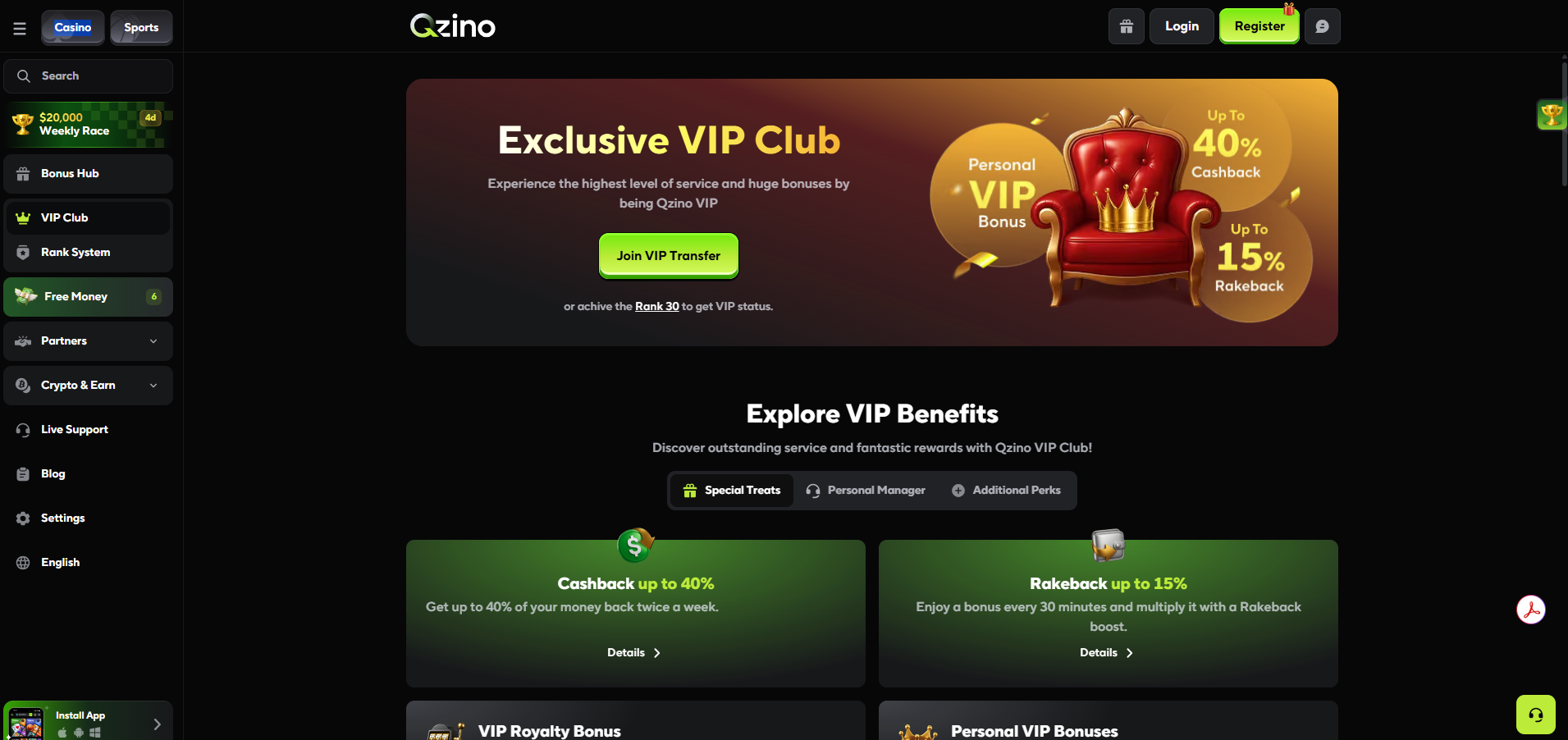 Qzino VIP Club