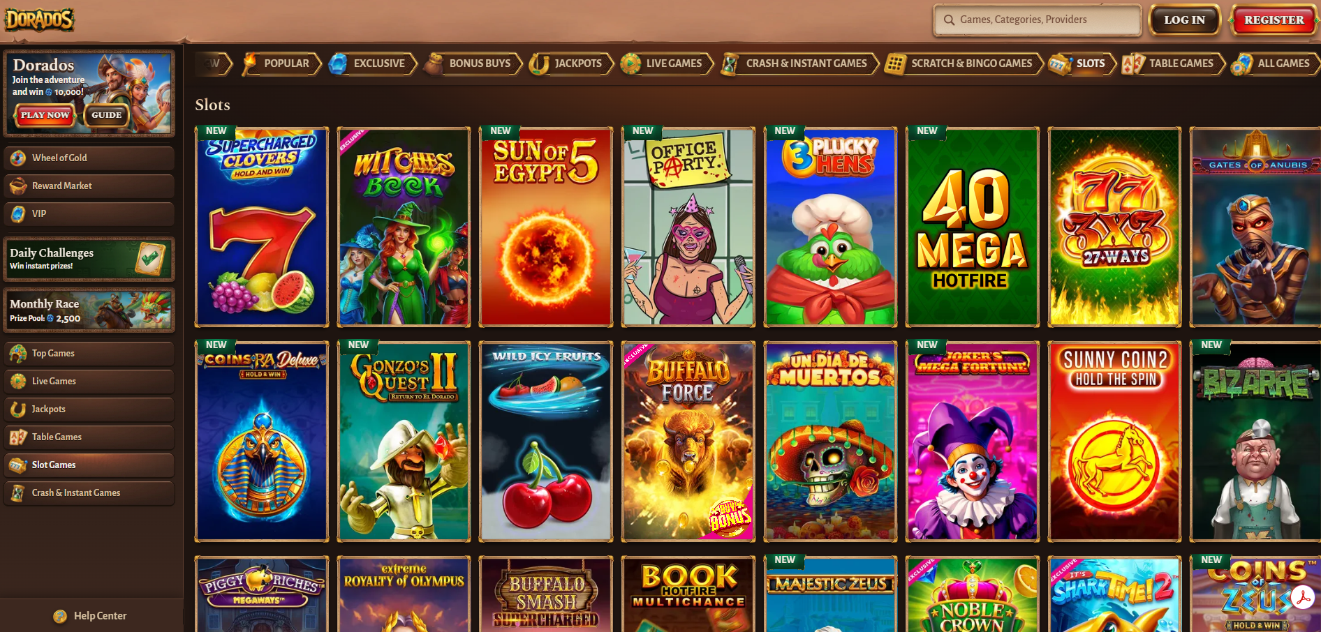 Dorados Online Slots