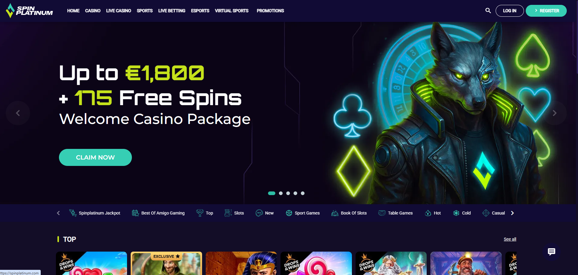 SpinPlatinum Home Page