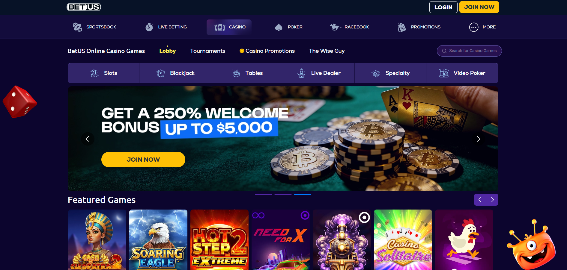 Betus Home Page