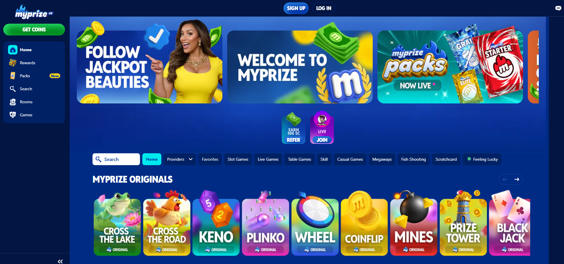 MyPrize Sweepstake Casino