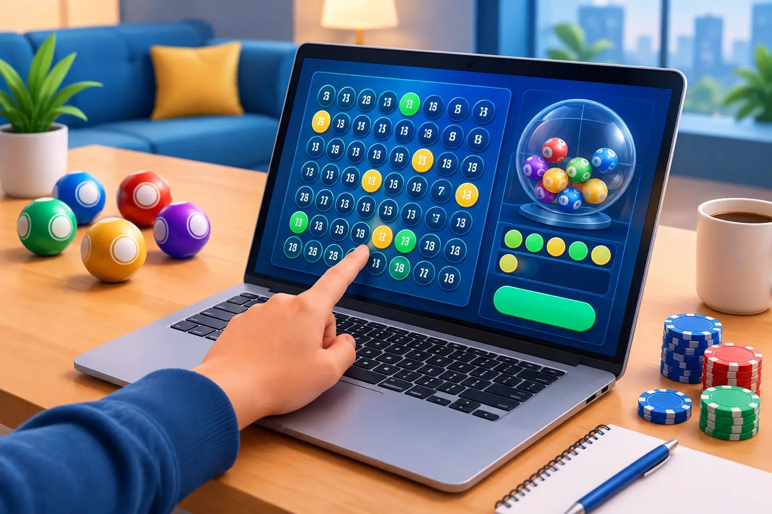 how to play online keno
